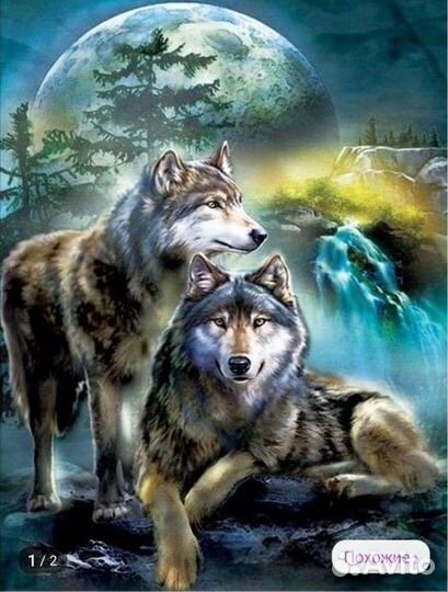 Алмазная мозаика на подрамнике на заказ