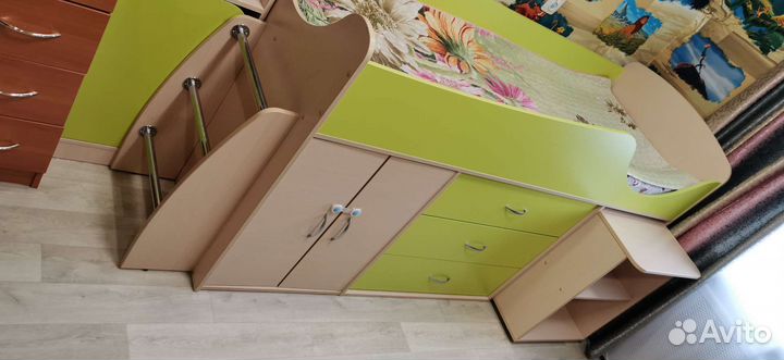 Детская кровать чердак Карлсон мини