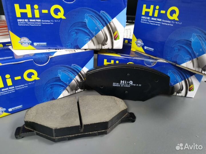 Тормозные колодки на VolksWagen Polo HI-Q передние