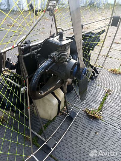 Парамотор с парапланом