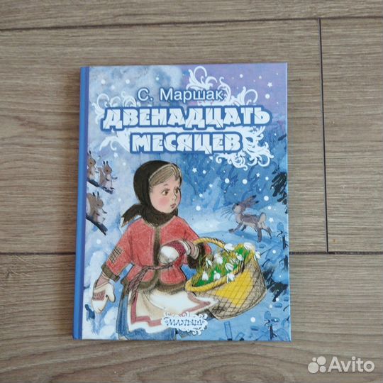 Детская книга. Двенадцать месяцев