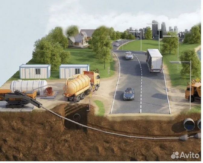 Гнб Прокол, гнб бурение. Горизонтальный прокол гнб