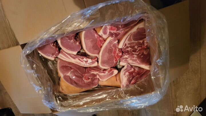 Мясо свинина на кости