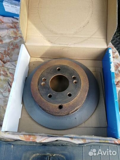 Диски тормозные задние hyundai santa fe 2