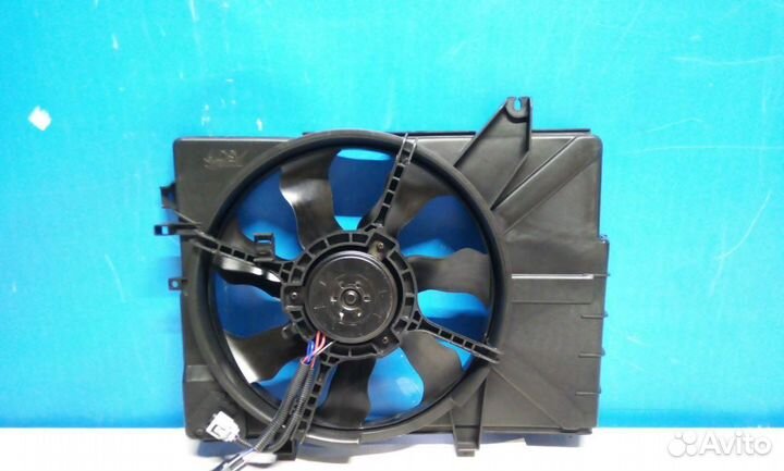 Диффузор c вентилятором Hyundai Getz (2002-2011)