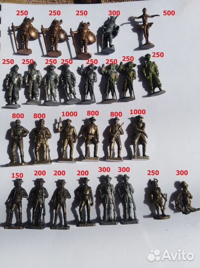 Солдатики из киндер сюрприз