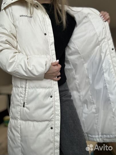 Пуховик columbia женский настоящий (не садовод)