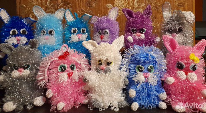 Мочалки игрушки детские ручная работа