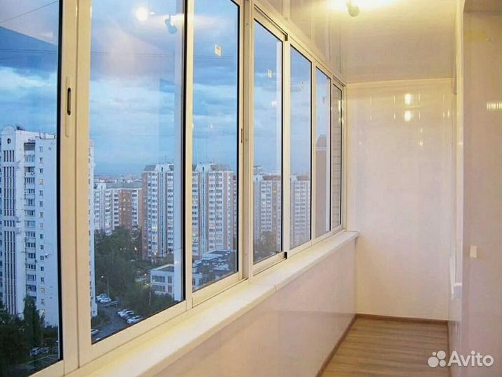 Остекление балконов и лоджий