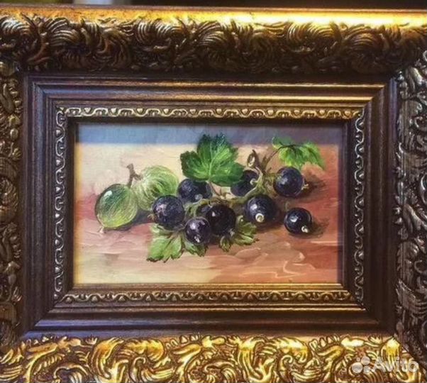 Картина маслом с подрамником 