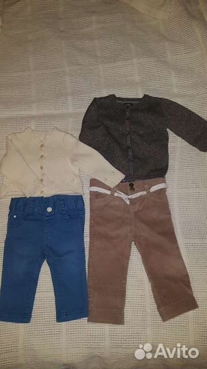 Пакет вещей на девочку 68-74