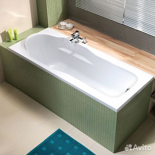 Ванна прямоугольная Cersanit santana 150x70