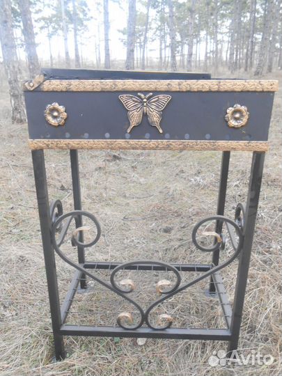 Мангал кованый Бабочка