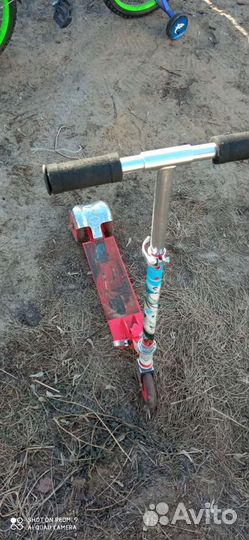 Самокат детский трехколесный бу