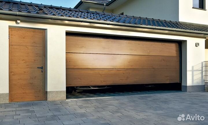 Секционные ворота alutech