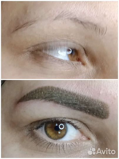 Перманентный макияж бровей, губ, глаз