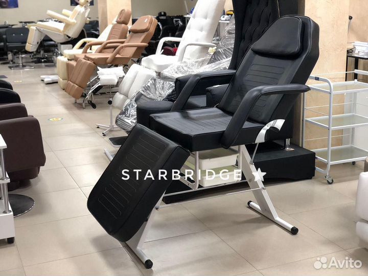 Кресло косметологическое с лотками