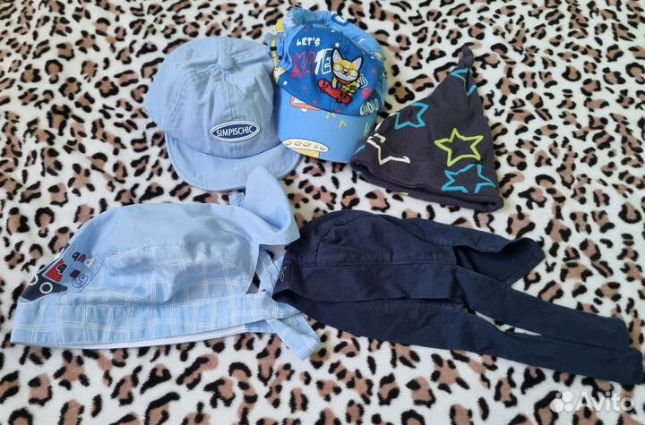 Летние кепки и банданы для мальчика