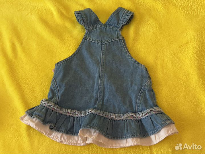 Сарафан на пуговицах сверху и по бокам