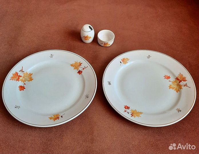 Посуда Дулево Осенние листья (Кленовый лист) СССР