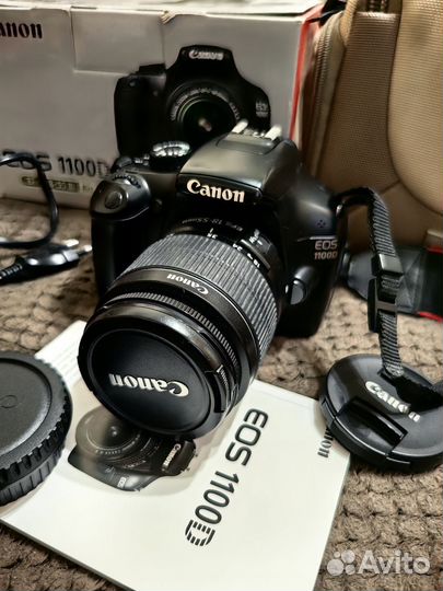 Фотоаппарат canon eos 1100d