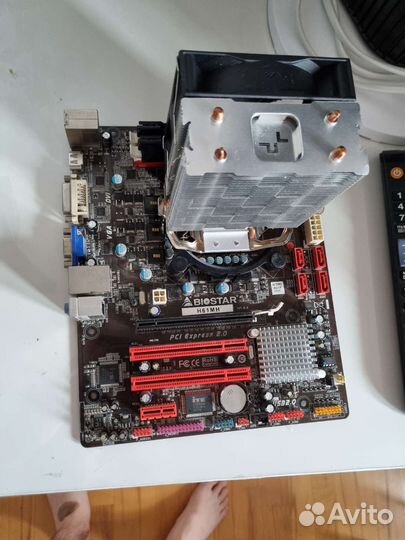 Материнская плата с процессором i7