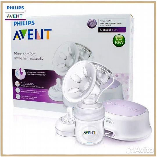 Молокоотсос avent электрический