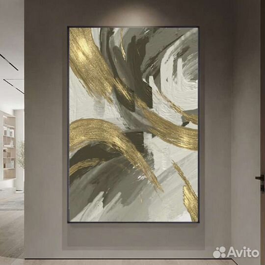 Картина абстракция Современное искусство масло