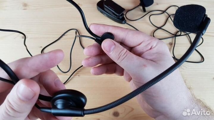 Микрофон беспроводной головной + петличный Kimafun