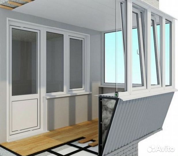 Остекление пвх в рассрочку