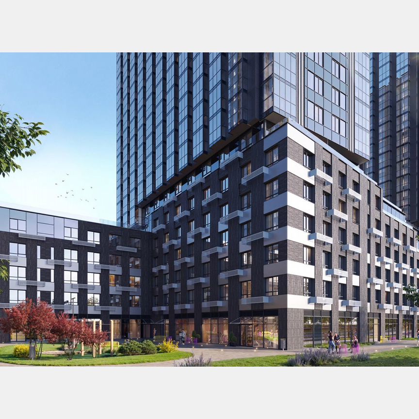 1-к. апартаменты, 22,4 м², 8/23 эт.