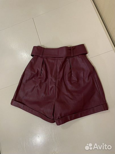 Шорты кожаные Love Republic р-р XS