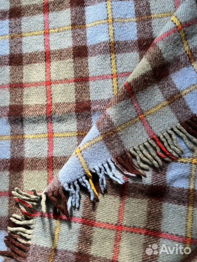 Плед покрывало шерстяное