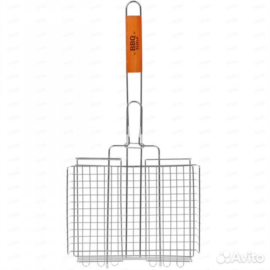 Решетка-гриль глубокая 28х22cm, BBQ time