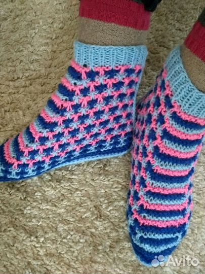 Носки вязаные