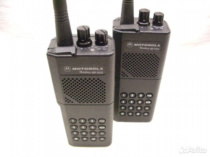 Радиостанция Motorola GP300 UHF с клавиатурой