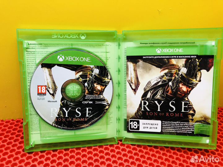 Z.7752 диск Xbox One Ryse