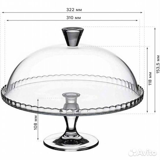Подставка для торта и десертов