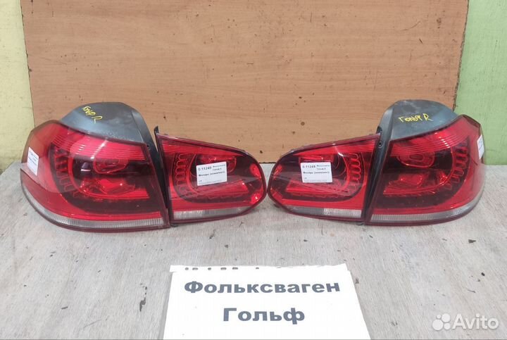 Фонарь LED диод комплект Volkswagen Golf 6 GTI, 12