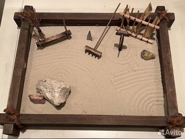 Настольный японский сад камней