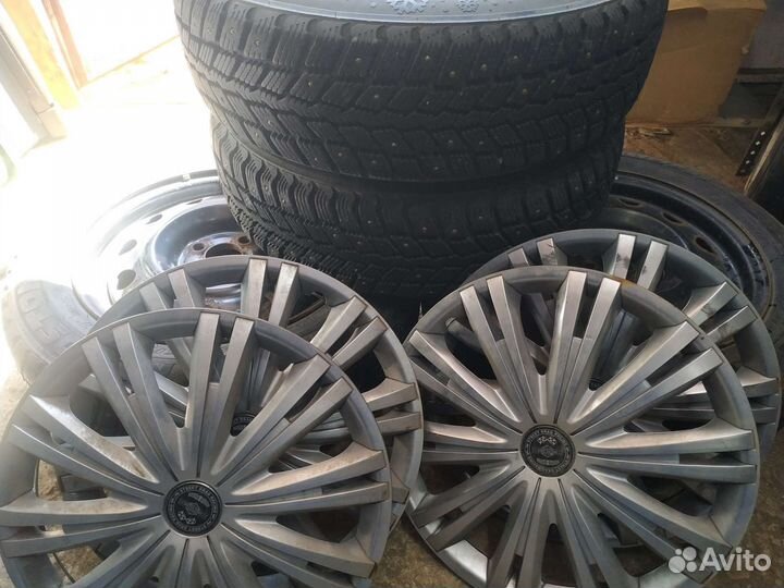 Зимние Hyundai Solaris l, ll Шипы r15