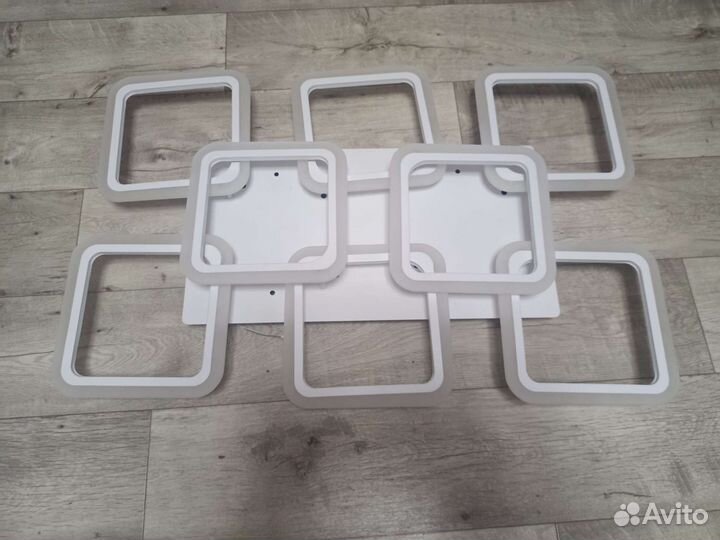 Люстра потолочная светодиодная с пультом