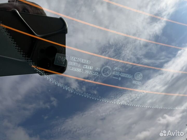 Заднее кузовное стекло Opel Insignia с подогревом