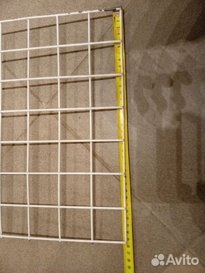 Сетка белая металл 80*35 см