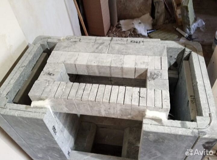 Печь талькохлорит