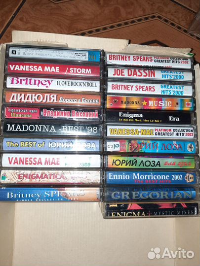 Кассеты(21шт) Бронь