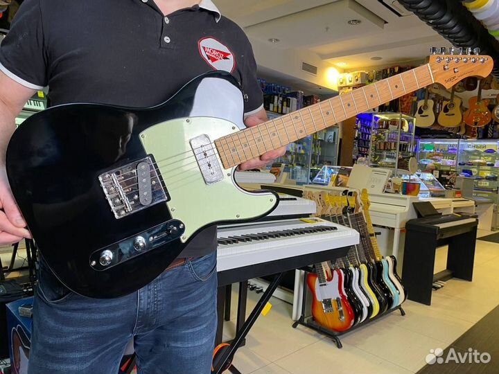 Электрогитара телекастер sqoe SD130 BK