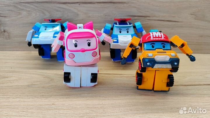Поли робокар машинки