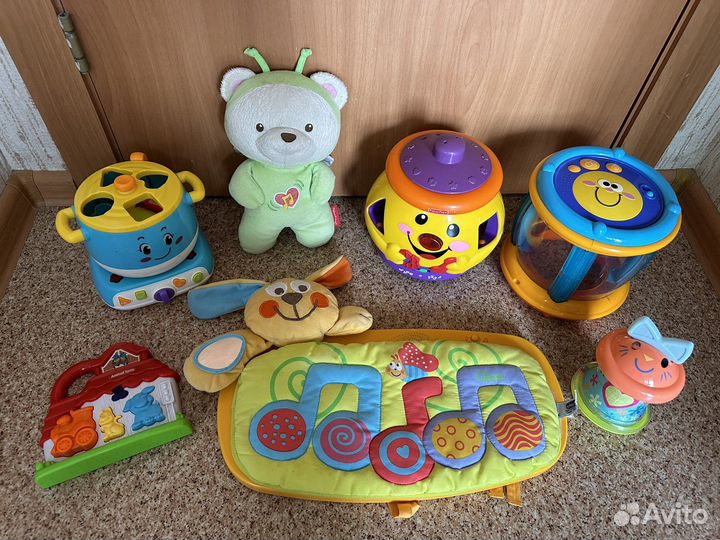 Развивающие музыкальные игрушки