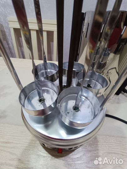 Электрическая шашлычница Kitfort